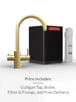 Culligan Milano Swan 3-in-1 Instant Boiling Water Tap – Unfinished Brass 7