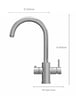 Culligan Milano Swan 3-in-1 Instant Boiling Water Tap – Polished Chrome 2