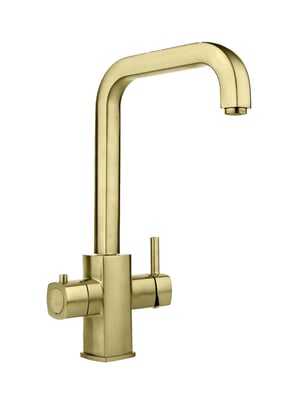 Culligan Rosemount Square 3-in-1 Instant Boiling Water Tap – Unfinished Brass