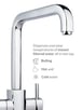 Culligan Rosemount Square 3-in-1 Instant Boiling Water Tap – Polished Chrome 3