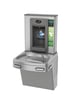 Oasis P8EBFY Hands-free Bottle Filler + Refrigerated VersaCooler with Counter 1