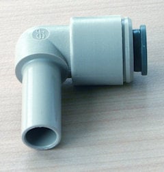 JG Stem Elbow 1/4" PF x 1/4" Stem