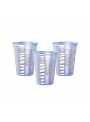 Plastic Cups, Blue Tint, Recyclable, 7oz, Box of 1000