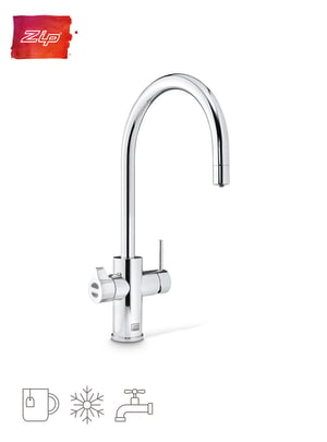 Zip HydroTap Celsius Arc 3-In-1 - Boiling, Hot & Cold - Bright Chrome