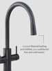 Zip HydroTap G5 Arc All-In-One - H57704Z03UK - Boiling, Chilled, Hot & Cold - Matt Black 4