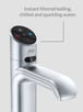 Zip HydroTap G5 Classic Plus - H55760Z01UK - Boiling, Chilled & Sparkling 100/75 - Brushed Chrome 5